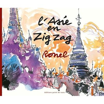 Ronel, Christophe L'Asie en Zig Zag - Publicité Ronel, Christophe L'Asie en Zig Zag - Publicité