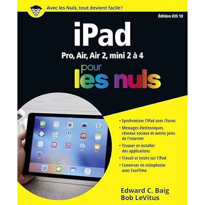 LeVitus, Bob iPad ed iOS 10 Pour les Nuls - Publicité LeVitus, Bob iPad ed iOS 10 Pour les Nuls - Publicité