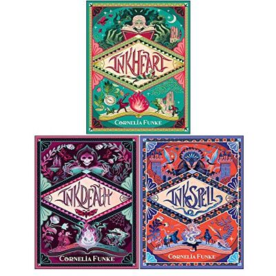 Scholastic Inkheart Trilogy Boxset - Publicité Scholastic Inkheart Trilogy Boxset - Publicité