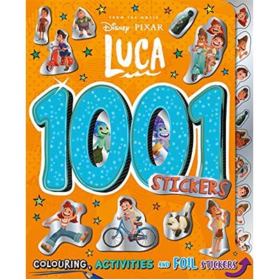Walt Disney Disney Pixar Luca: 1001 Stickers - Publicité Walt Disney Disney Pixar Luca: 1001 Stickers - Publicité