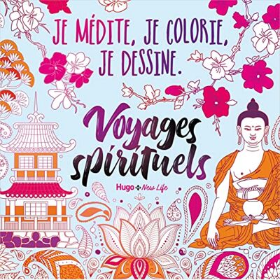 Collectif Je médite, je colorie, je dessine Voyages spirituels - Publicité Collectif Je médite, je colorie, je dessine Voyages spirituels - Publicité