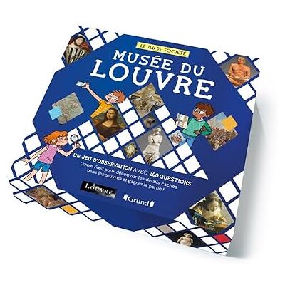 Le jeu de société Musée du Louvre – Jeu de société jeunesse – À partir de 6 ans - Publicité Le jeu de société Musée du Louvre – Jeu de société jeunesse – À partir de 6 ans - Publicité