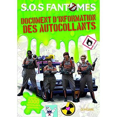 Centum SOS Fantômes: Document d'information des autocollants - Publicité Centum SOS Fantômes: Document d'information des autocollants - Publicité