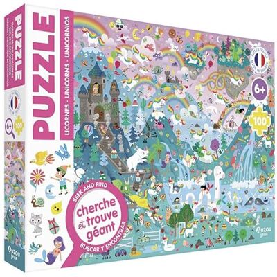 AUZOU Puzzle Cherche et Trouve Licornes - Publicité AUZOU Puzzle Cherche et Trouve Licornes - Publicité
