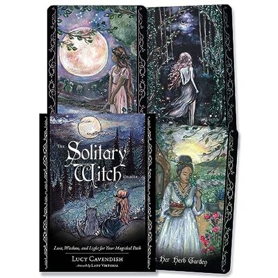 Cavendish, Lucy The Solitary Witch Oracle: Lore, Wisdom, and Light for Your Magickal Path - Publicité Cavendish, Lucy The Solitary Witch Oracle: Lore, Wisdom, and Light for Your Magickal Path - Publicité