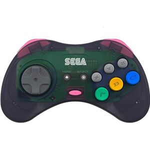 Retro-Bit (RETZ3) Retrobit Sega Saturn Manette 8 boutons sans fil 2.4Ghz Dongle USB/Port d'Origine inclus Edition Gris - Publicité Retro-Bit (RETZ3) Retrobit Sega Saturn Manette 8 boutons sans fil 2.4Ghz Dongle USB/Port d'Origine inclus Edition Gris - Publicité