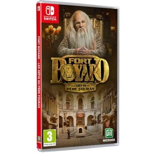 Microids FORT BOYARD LES DEFIS DU PERE FOURAS Switch - Publicité Microids FORT BOYARD LES DEFIS DU PERE FOURAS Switch - Publicité