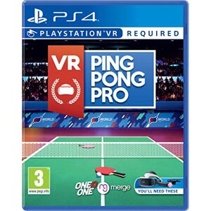 Merge Games VR Ping Pong Pro (PS4) (New) - Publicité Merge Games VR Ping Pong Pro (PS4) (New) - Publicité