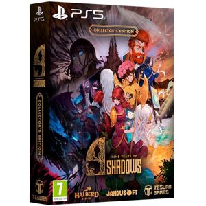Tesura Games 9 Years of Shadows Collector's Edition Playstation 5 - Publicité Tesura Games 9 Years of Shadows Collector's Edition Playstation 5 - Publicité