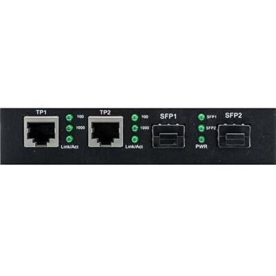 SWITCH 2 GIGA SFP + 2 GIGALAN 10/100/1000 - Publicité SWITCH 2 GIGA SFP + 2 GIGALAN 10/100/1000 - Publicité