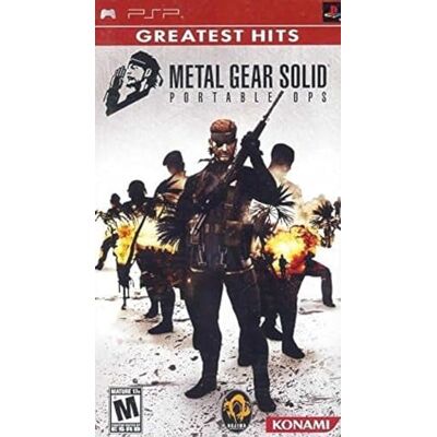 Konami Metal Gear Solid Portable Ops (輸入版) - Publicité Konami Metal Gear Solid Portable Ops (輸入版) - Publicité