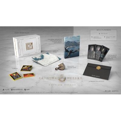 Pearl Crimson Desert – Deluxe Edition (PlayStation 5) - Publicité Pearl Crimson Desert – Deluxe Edition (PlayStation 5) - Publicité