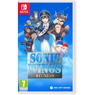 Sonic Wings Reunion Nintendo Switch - Publicité Sonic Wings Reunion Nintendo Switch - Publicité
