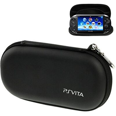 Sony LUPO Sac en plastique dur portable avec absorption des chocs pour PS Vita / PSP, Taille: 195 x 100 x 32mm NOIR - Publicité Sony LUPO Sac en plastique dur portable avec absorption des chocs pour PS Vita / PSP, Taille: 195 x 100 x 32mm NOIR - Publicité