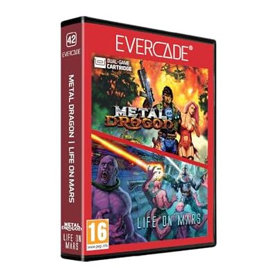 Blaze Evercade Metal Dragon + Life on Mars Collection Cartouche n° 42 - Publicité Blaze Evercade Metal Dragon + Life on Mars Collection Cartouche n° 42 - Publicité