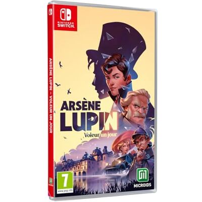 Microids ARSENE LUPIN VOLEUR UN JOUR SWITCH - Publicité Microids ARSENE LUPIN VOLEUR UN JOUR SWITCH - Publicité