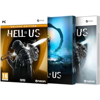 Hell is Us PC Jeu Action Aventure Édition Deluxe Monde semi-ouvert Combats à l'épée & drone Exploration sans carte ni boussole Solo PEGI 16 Textes français NACON - Publicité Hell is Us PC Jeu Action Aventure Édition Deluxe Monde semi-ouvert Combats à l'épée & drone Exploration sans carte ni boussole Solo PEGI 16 Textes français NACON - Publicité