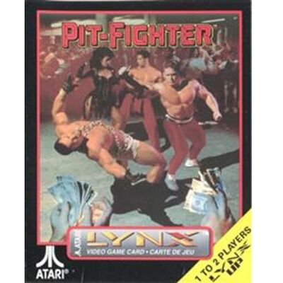 Atari Pit fighter Lynx - Publicité Atari Pit fighter Lynx - Publicité