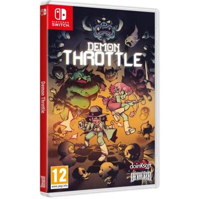 Devolver Digital Demon Throttle - Publicité Devolver Digital Demon Throttle - Publicité