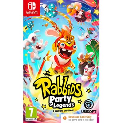 Ubisoft Rabbids: Party of Legends (Nintendo Switch) (Code in Box) - Publicité Ubisoft Rabbids: Party of Legends (Nintendo Switch) (Code in Box) - Publicité