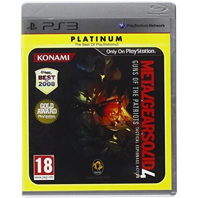 Sony GIOCO METAL GEAR SOLID 4 : GUNS OF THE PATRIOTS PS - Publicité Sony GIOCO METAL GEAR SOLID 4 : GUNS OF THE PATRIOTS PS - Publicité
