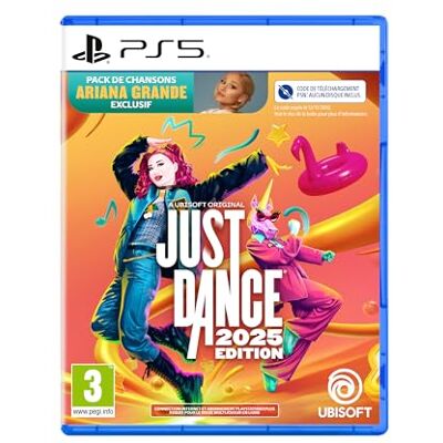 Ubisoft Just Dance 2025 CIB STANDARD EDITION FRA PS5 - Publicité Ubisoft Just Dance 2025 CIB STANDARD EDITION FRA PS5 - Publicité