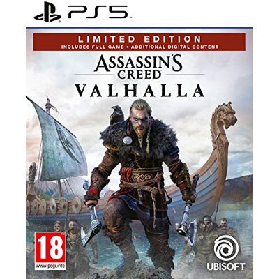 Ubisoft Assassin's Creed, Valhalla, Édition Limitée Amazon, PS5 - Publicité Ubisoft Assassin's Creed, Valhalla, Édition Limitée Amazon, PS5 - Publicité