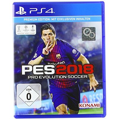 Konami PES 2018 Premium Edition PS4 USK: 0 - Publicité Konami PES 2018 Premium Edition PS4 USK: 0 - Publicité