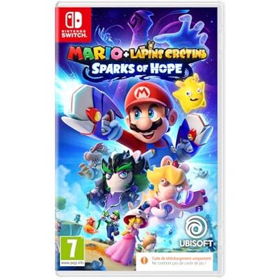 Ubisoft Mario + The Lapins Crétins : Sparks of Hope FRA CODE IN BOX SWITCH - Publicité Ubisoft Mario + The Lapins Crétins : Sparks of Hope FRA CODE IN BOX SWITCH - Publicité