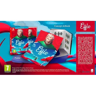 Meridiem Games Effie Galand Edition (Nintendo Switch) - Publicité Meridiem Games Effie Galand Edition (Nintendo Switch) - Publicité