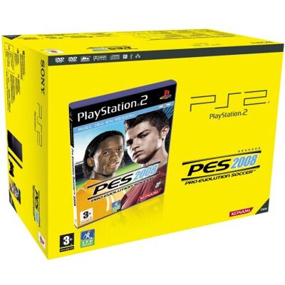 Sony Console Playstation 2 + PES 2008 - Publicité Sony Console Playstation 2 + PES 2008 - Publicité