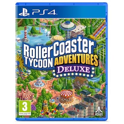 Atari RollerCoaster Tycoon Adventures Deluxe-PS4 - Publicité Atari RollerCoaster Tycoon Adventures Deluxe-PS4 - Publicité