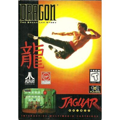 ATARI Dragon the bruce lee story Jaguar PAL - Publicité ATARI Dragon the bruce lee story Jaguar PAL - Publicité