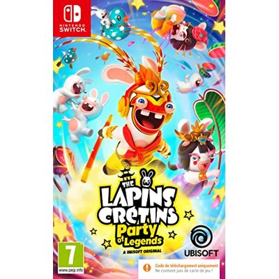 UBISOFT LES LAPINS CRETINS : PARTY OF LEGENDS FRA CODE IN BOX SWITCH - Publicité UBISOFT LES LAPINS CRETINS : PARTY OF LEGENDS FRA CODE IN BOX SWITCH - Publicité