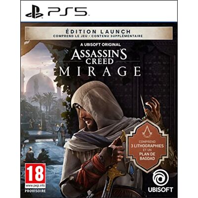 UBISOFT ASSASSIN'S CREED MIRAGE EDITION LAUNCH PS5 - Publicité UBISOFT ASSASSIN'S CREED MIRAGE EDITION LAUNCH PS5 - Publicité