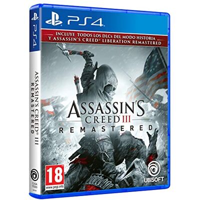 Ubisoft Assassins Creed III + Assassins Creed Liberation Remastered PS4 - Publicité Ubisoft Assassins Creed III + Assassins Creed Liberation Remastered PS4 - Publicité