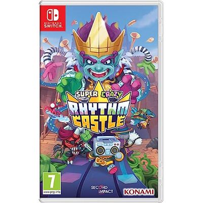 Konami Super Crazy Rhythm Castle Switch - Publicité Konami Super Crazy Rhythm Castle Switch - Publicité