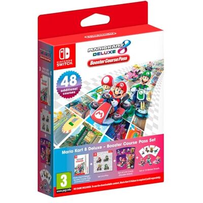 Nintendo Set Mario Kart 8 Deluxe Pass circuits additionnels - Publicité Nintendo Set Mario Kart 8 Deluxe Pass circuits additionnels - Publicité