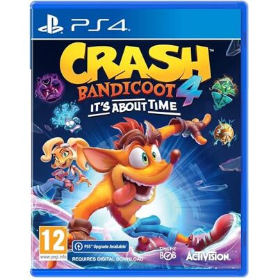 Activision Crash Bandicoot 4: It's About Time (PS4) - Publicité Activision Crash Bandicoot 4: It's About Time (PS4) - Publicité