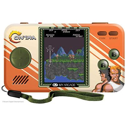 MY ARCADE Pocket Player Contra Premium Edition Console de Jeu Portable 2 Jeux en 1 - Publicité MY ARCADE Pocket Player Contra Premium Edition Console de Jeu Portable 2 Jeux en 1 - Publicité