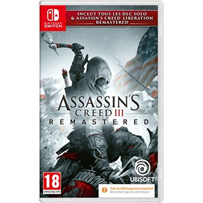 Ubisoft Assassin's creed 3 + assassin's creed liberation remaster switch code in box - Publicité Ubisoft Assassin's creed 3 + assassin's creed liberation remaster switch code in box - Publicité