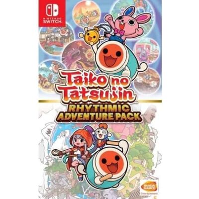 Bandai Taiko No Tatsujin: Rhythmic Adventure Pack (Code In A Box) Nsw - Publicité Bandai Taiko No Tatsujin: Rhythmic Adventure Pack (Code In A Box) Nsw - Publicité