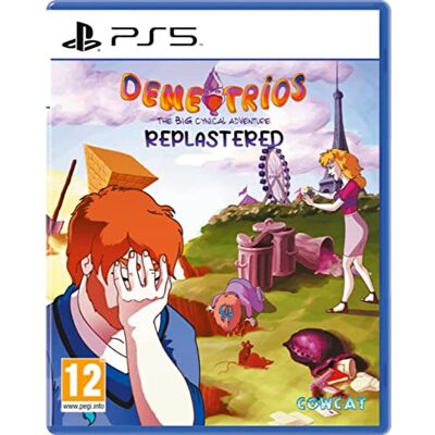 ART Demetrios The Big Cynical Adventure Replastered Playstation 5 - Publicité ART Demetrios The Big Cynical Adventure Replastered Playstation 5 - Publicité