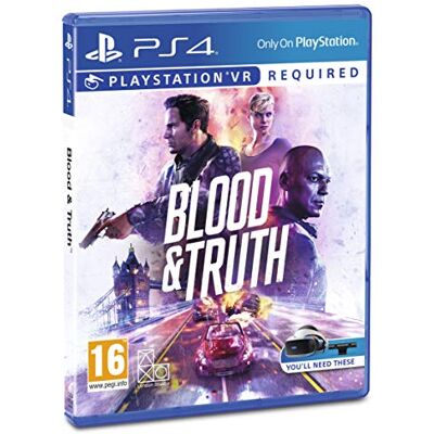 Sony Blood & Truth (PS VR) (PS4) (New) - Publicité Sony Blood & Truth (PS VR) (PS4) (New) - Publicité
