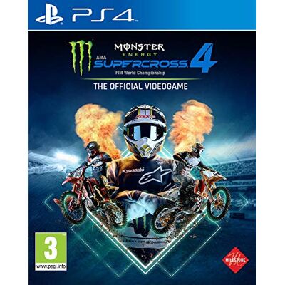 Monster Cable Energy Supercross The Official Videogame 4 (PS4) - Publicité Monster Cable Energy Supercross The Official Videogame 4 (PS4) - Publicité