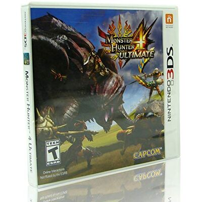 Capcom Monster Hunter 4 Ultimate Video Game: Nintendo 3DS - Publicité Capcom Monster Hunter 4 Ultimate Video Game: Nintendo 3DS - Publicité