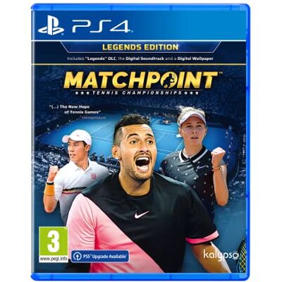 Kalypso Media Matchpoint – Tennis Championships: Legends Edition (PS4) - Publicité Kalypso Media Matchpoint – Tennis Championships: Legends Edition (PS4) - Publicité