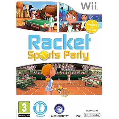 Ubisoft Racket sports party - Publicité Ubisoft Racket sports party - Publicité