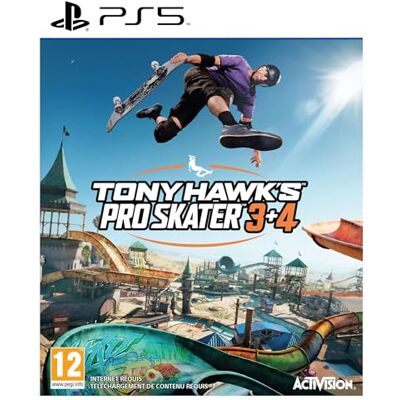Microsoft PlayStation – Tony Hawk’s Pro Skater 3 + 4 PS5 (Disque) - Publicité Microsoft PlayStation – Tony Hawk’s Pro Skater 3 + 4 PS5 (Disque) - Publicité