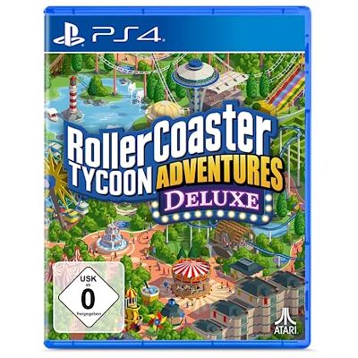Atari RollerCoaster Tycoon Adventures Deluxe PS4 - Publicité Atari RollerCoaster Tycoon Adventures Deluxe PS4 - Publicité